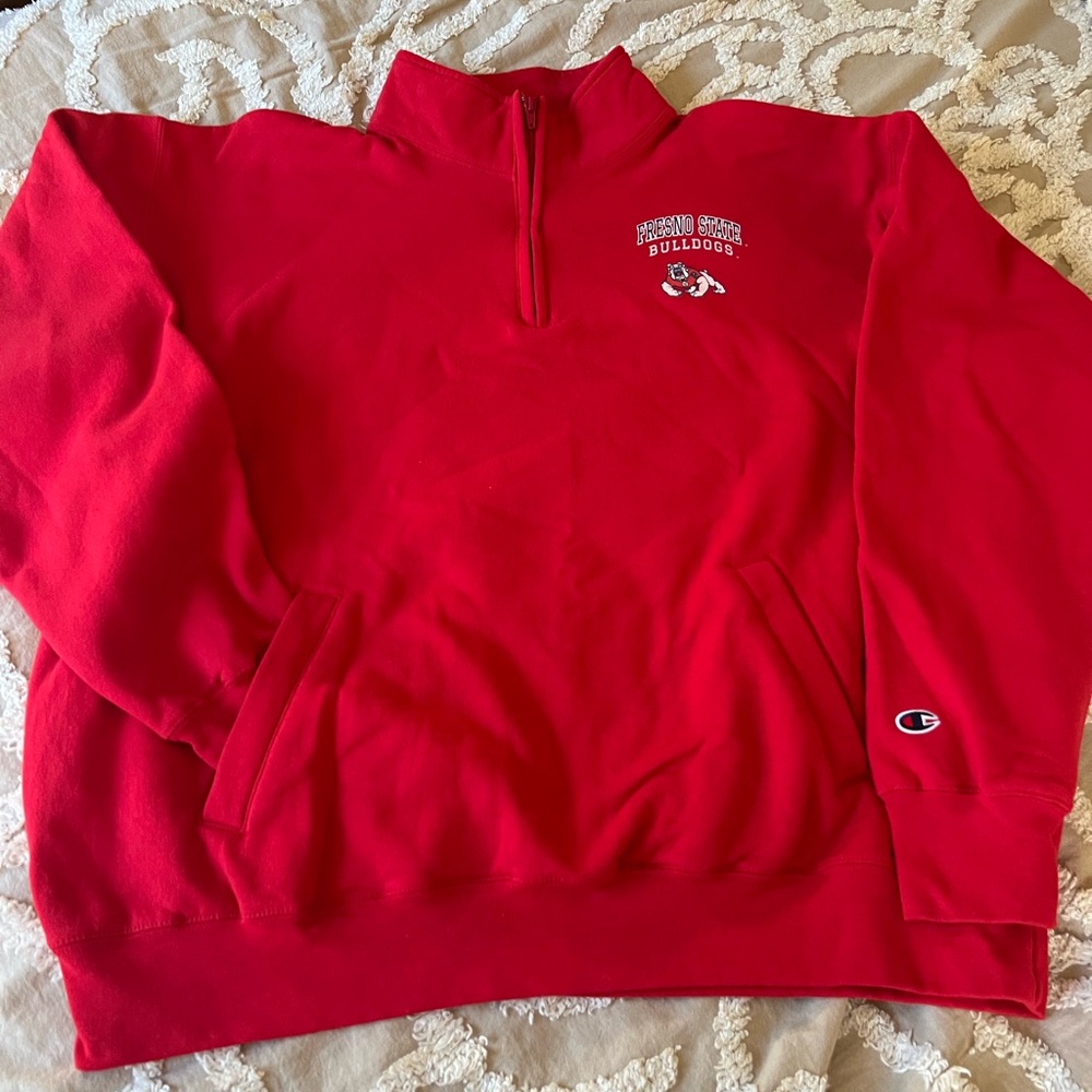 Fresno State half-zip sweatshirt Men’s XXL